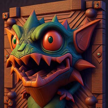 3D model Yooka Laylee game (STL)